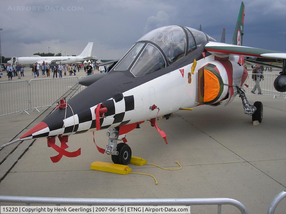 15220, Dassault-Dornier Alpha Jet A C/N 0064, NATO 25 yrs Geilenkirchen AFB / Portuguese AF, spcl cs ASAS de Portugal