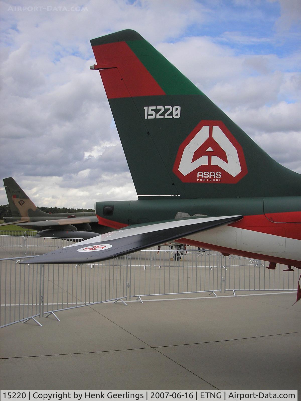 15220, Dassault-Dornier Alpha Jet A C/N 0064, NATO 25 yrs Geilenkirchen AFB / Portuguese AF, spcl cs ASAS de Portugal