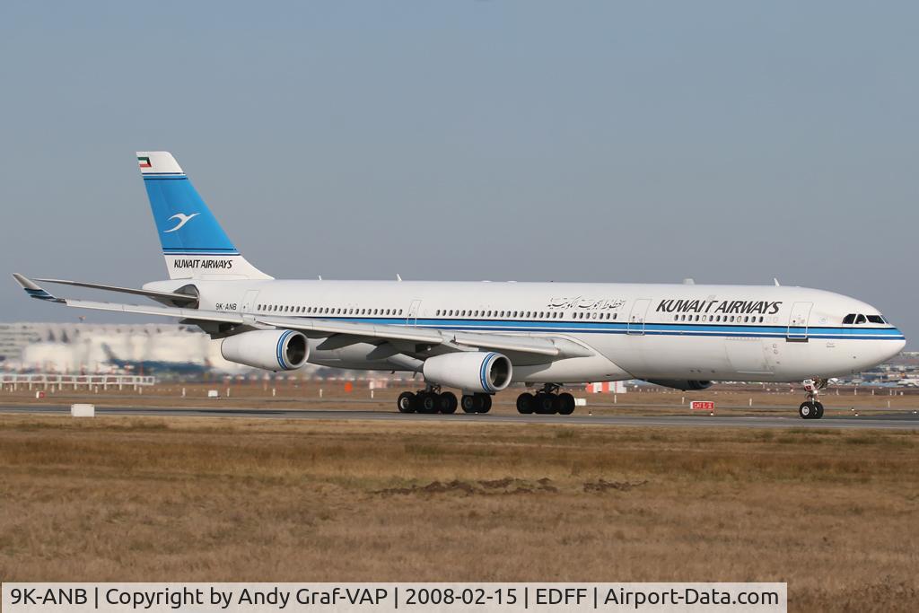 9K-ANB, 1995 Airbus A340-313 C/N 090, Kuwait Airways A340-300