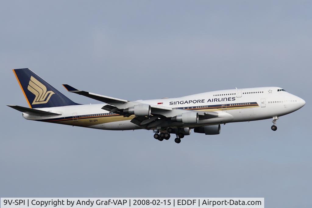 9V-SPI, 1996 Boeing 747-412 C/N 28022, Singapore Airlines 747-400