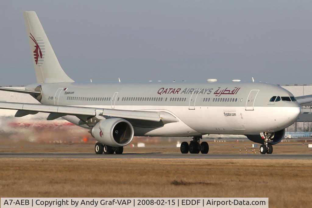 A7-AEB, 2004 Airbus A330-302 C/N 637, Qatar Airways A330-300