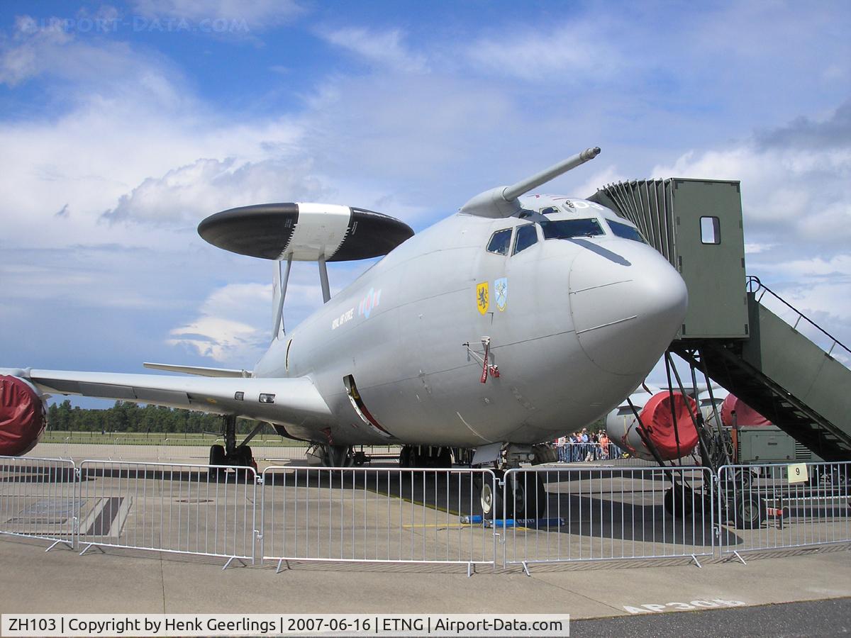 ZH103, 1990 Boeing E-3D Sentry AEW.1 Sentry C/N 24111, NATO 25 yrs Geilenkirchen AFB   - RAF