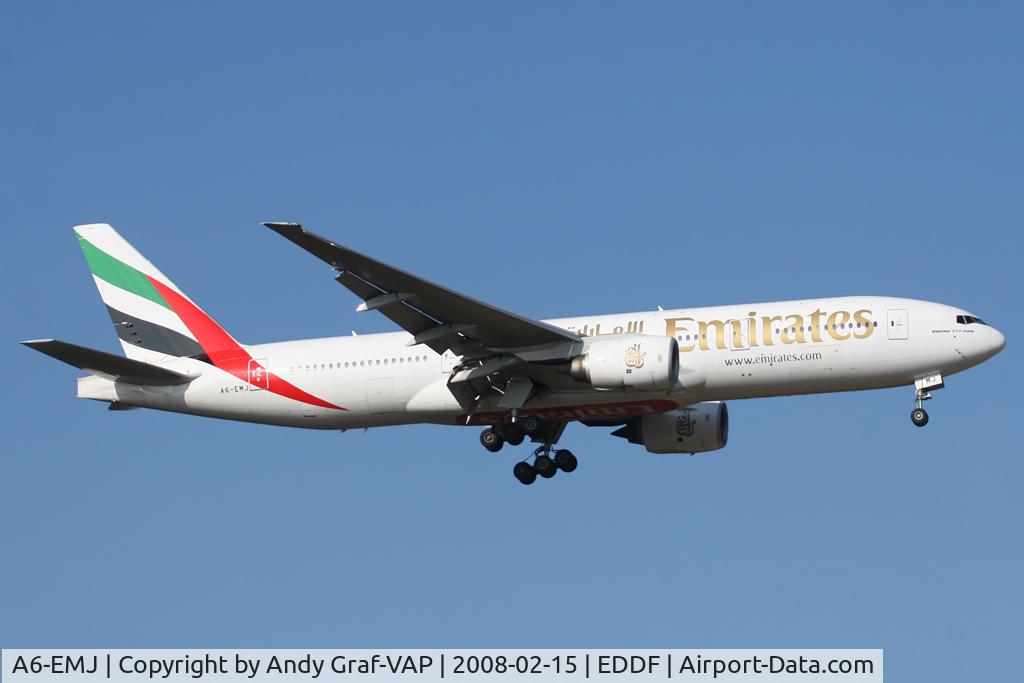 A6-EMJ, 1997 Boeing 777-21H/ER C/N 27253, Emirates 777-200