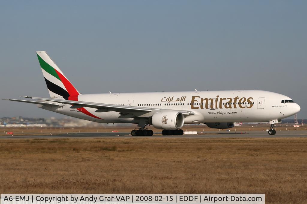 A6-EMJ, 1997 Boeing 777-21H/ER C/N 27253, Emirates 777-200