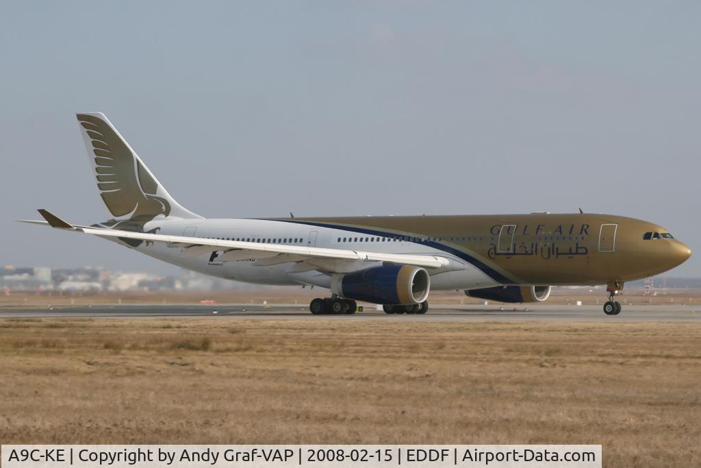 A9C-KE, 2000 Airbus A330-243 C/N 334, Gulf Air A330-200
