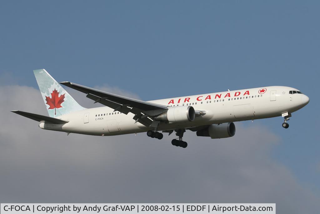 C-FOCA, 1990 Boeing 767-375/ER C/N 24575, Air Canada 767-300