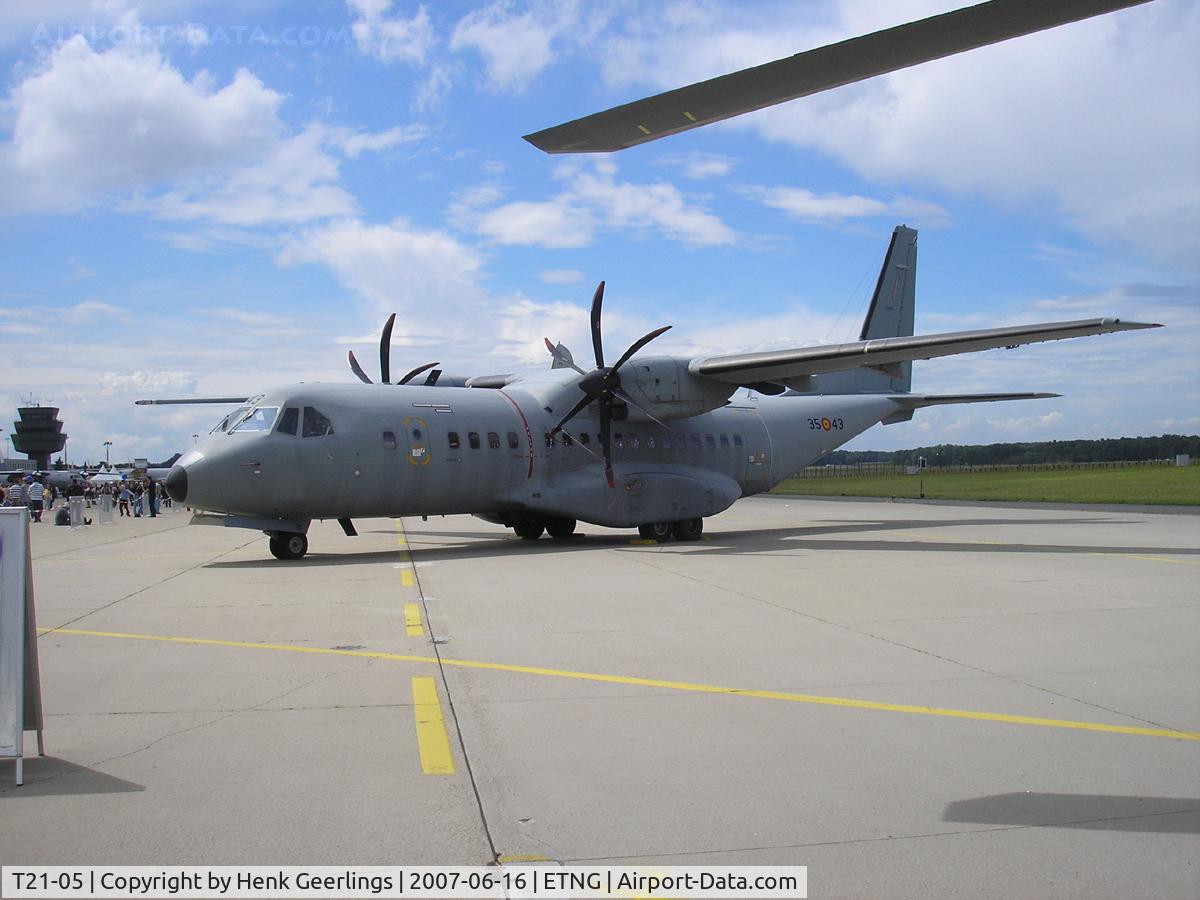 T21-05, 2003 CASA C-295M C/N EA03-05-006, NATO 25 yrs Geilenkirchen AFB   - RAF
