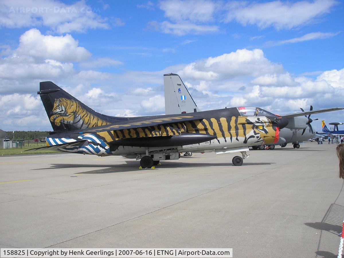 158825, LTV A-7E Corsair II C/N E-381, NATO 25 yrs Geilenkirchen AFB  - Hellenic AF