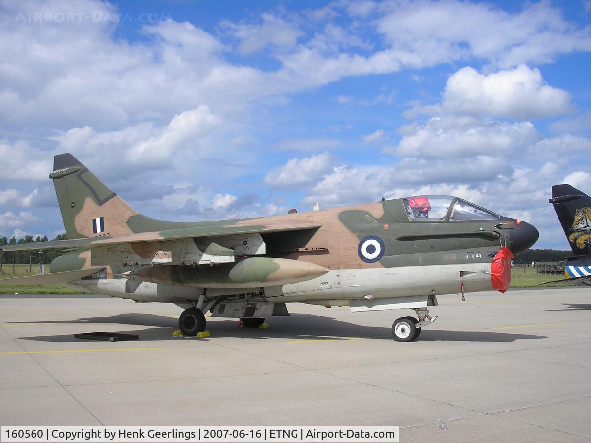 160560, LTV A-7E Corsair II C/N E-530, NATO 25 yrs Geilenkirchen AFB  - Hellenic AF