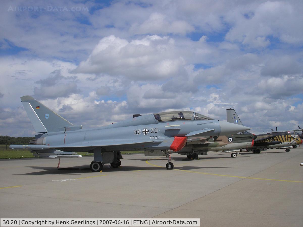 30 20, 2005 Eurofighter EF-2000 Typhoon T C/N GT009, NATO 25 yrs Geilenkirchen AFB   - German AF