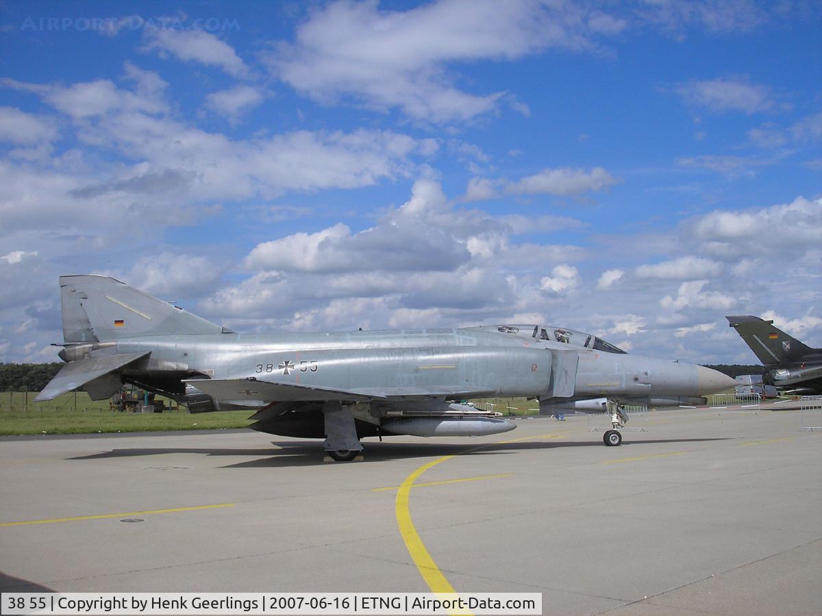 38 55, 1972 McDonnell Douglas F-4F Phantom II C/N 4763, NATO 25 yrs Geilenkirchen AFB   - German AF