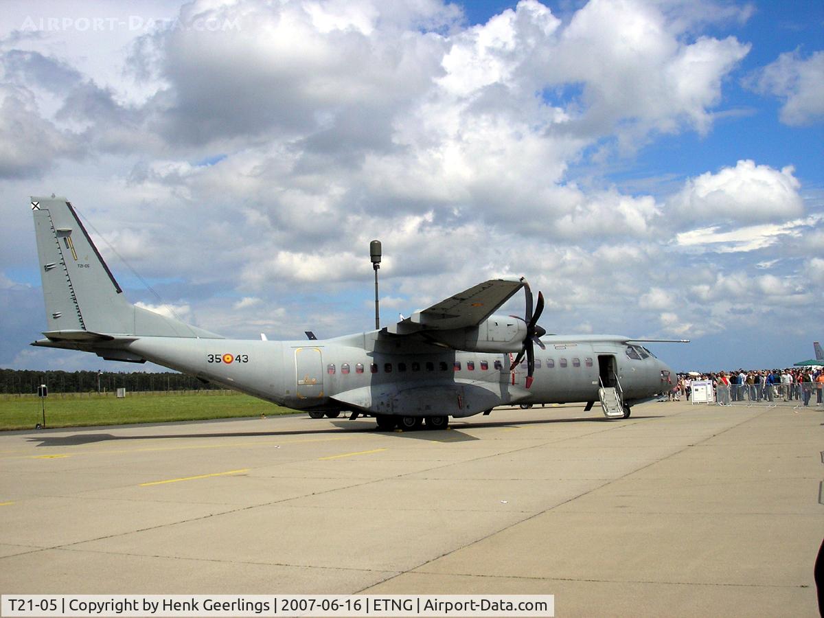 T21-05, 2003 CASA C-295M C/N EA03-05-006, NATO 25 yrs Geilenkirchen AFB  - Spanish AF