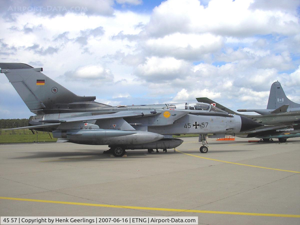 45 57, 1987 Panavia Tornado IDS C/N 648/GS205/4257, NATO 25 yrs Geilenkirchen AFB   - German AF