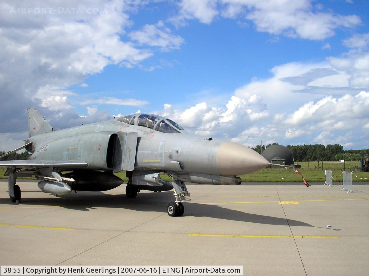 38 55, 1972 McDonnell Douglas F-4F Phantom II C/N 4763, NATO 25 yrs Geilenkirchen AFB   - German AF