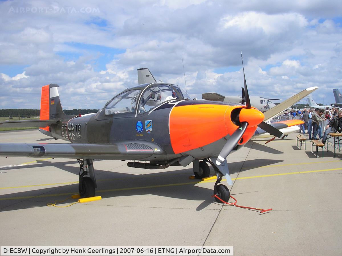 D-ECBW, 1958 Focke-Wulf FWP-149D C/N 316, NATO 25 yrs Geilenkirchen AFB  cs German AF 92+19