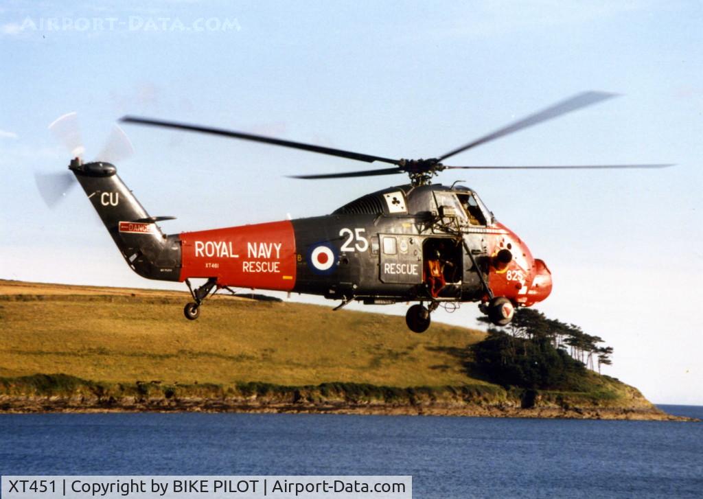 XT451, 1965 Westland Wessex HU.5 C/N WA273, ASR DEMO OFF ST.MAWES CORNWALL 771SQ.FAA