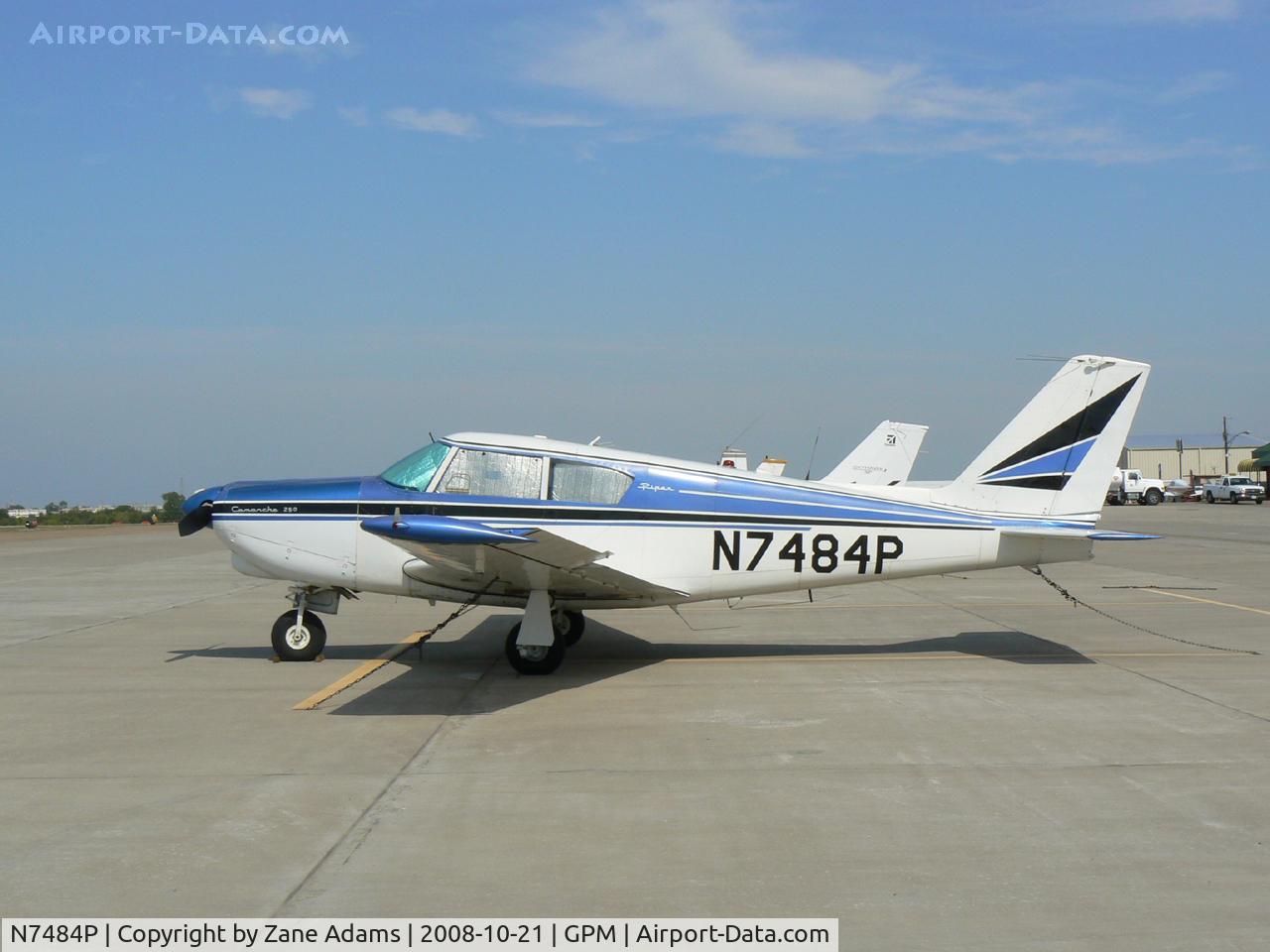 N7484P, 1961 Piper PA-24-250 Comanche C/N 24-2677, At Grand Prairie Municipal