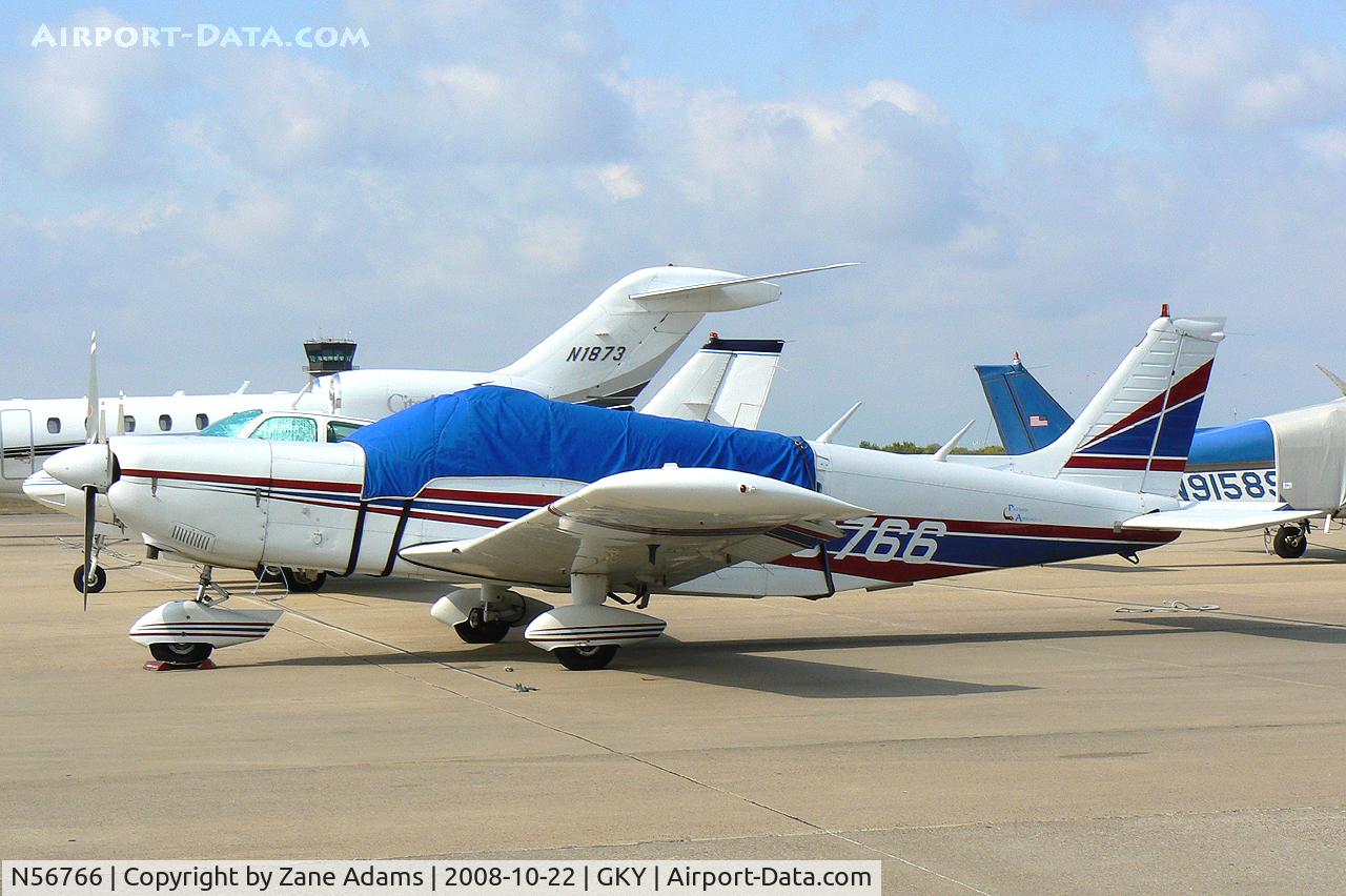 N56766, 1973 Piper PA-32-260 Cherokee Six C/N 32-7400008, At Arlington Municipal