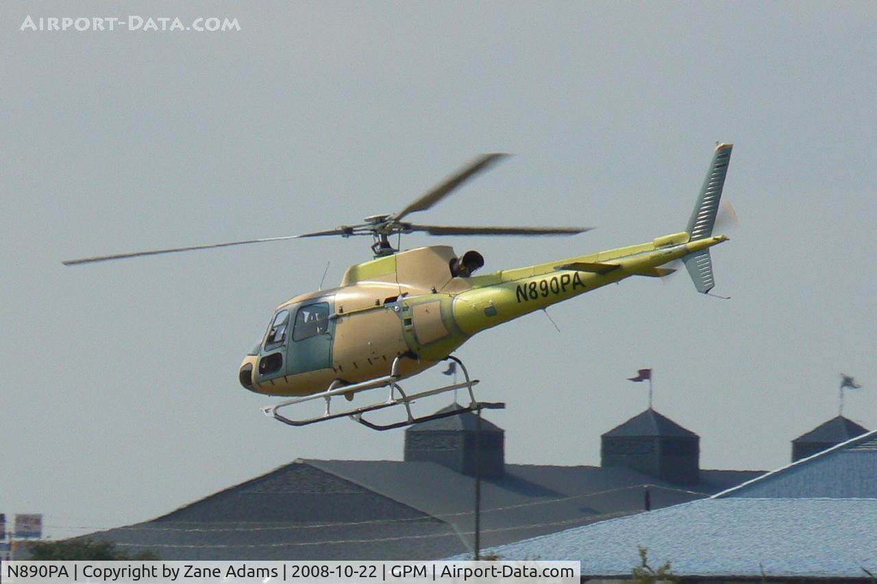 N890PA, 2008 Eurocopter AS-350B-2 Ecureuil Ecureuil C/N 4554, At Grand Prairie Municipal