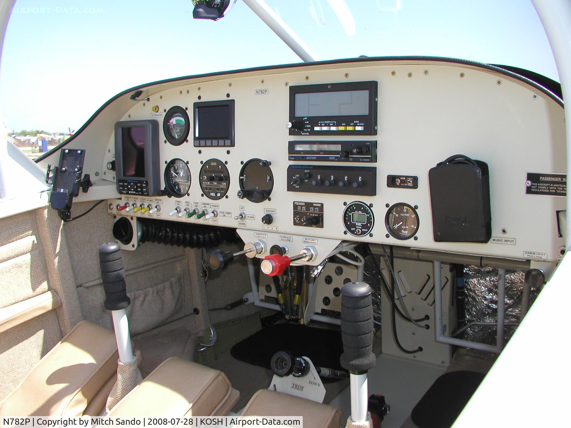 N782P, 2006 Vans RV-6A C/N 25171, EAA AirVenture 2008.