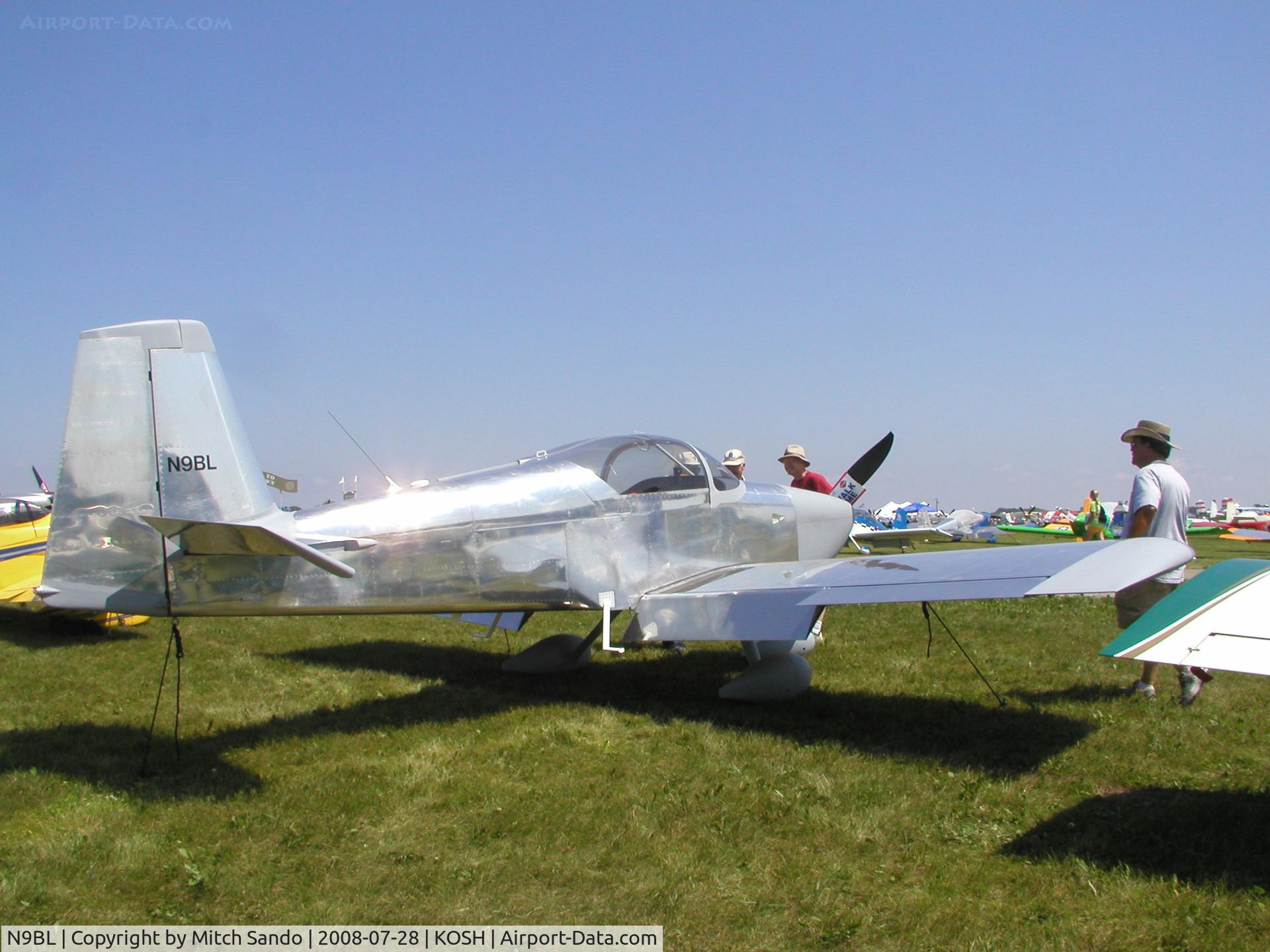 N9BL, 2008 Vans RV-7A C/N 72370, EAA AirVenture 2008.