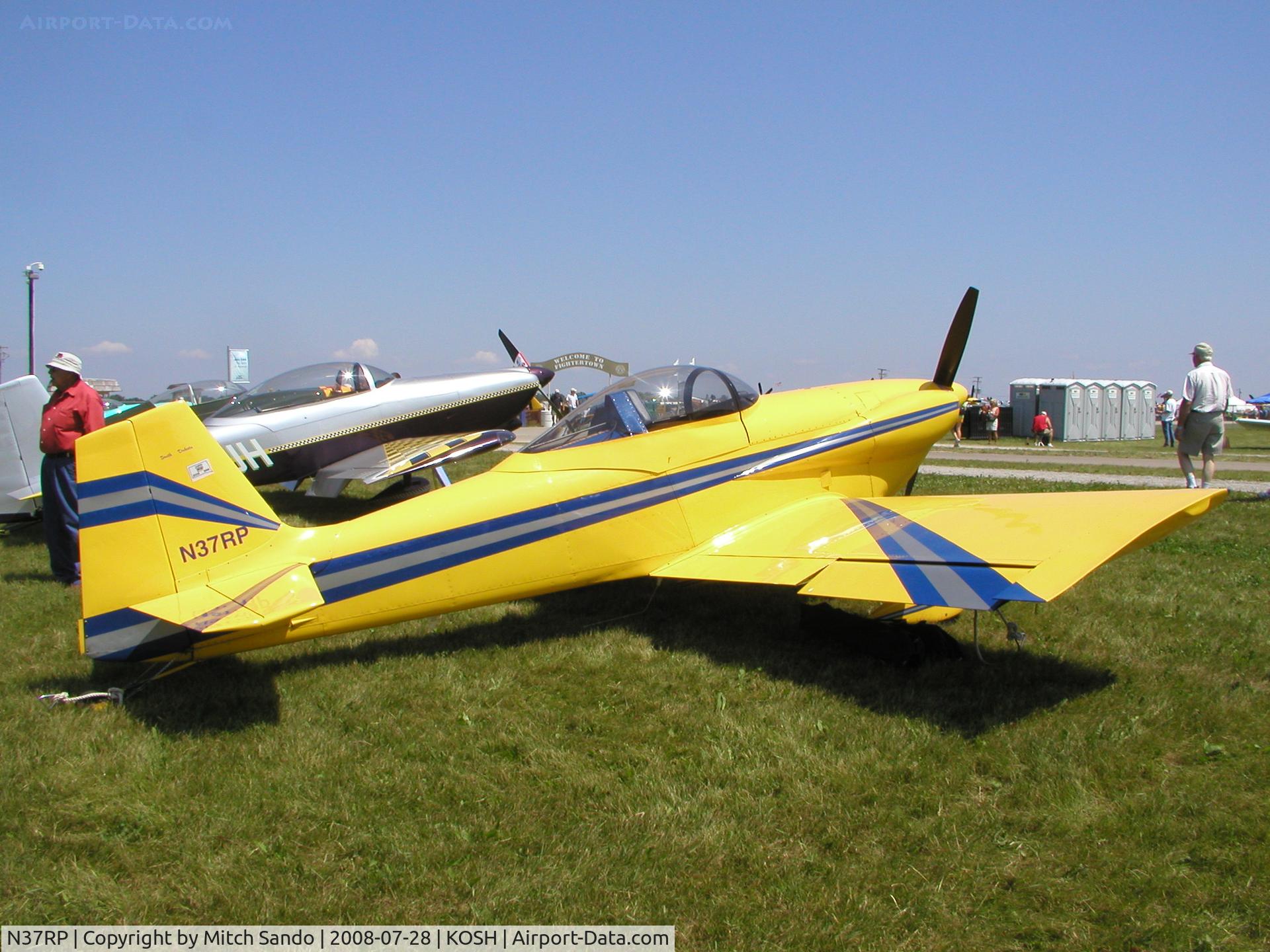 N37RP, 1992 Vans RV-3 C/N 811-6, EAA AirVenture 2008.