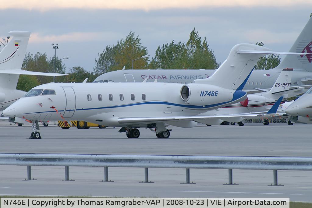 N746E, 2008 Bombardier Challenger 300 (BD-100-1A10) C/N 20207, Eaton Leasing Bombardier BD100 Challenger 300
