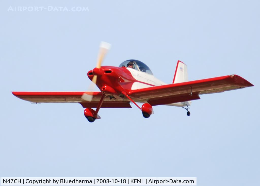 N47CH, Vans RV-4 C/N 2917, On final approach to 17L.