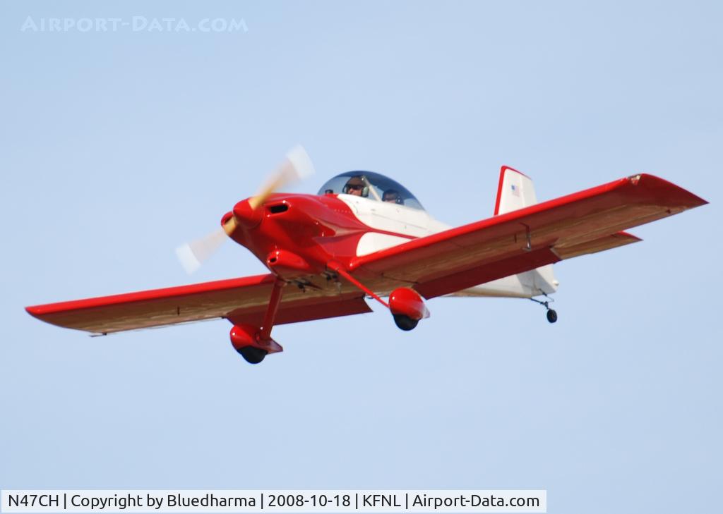 N47CH, Vans RV-4 C/N 2917, On final approach to 17L.