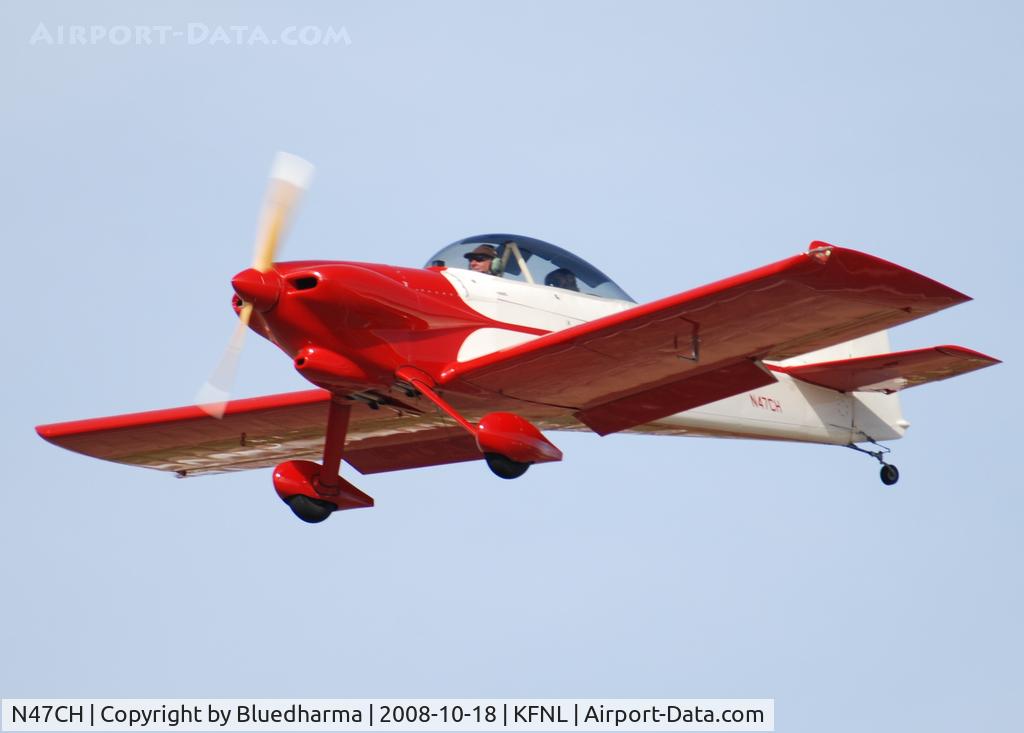 N47CH, Vans RV-4 C/N 2917, On final approach to 17L.