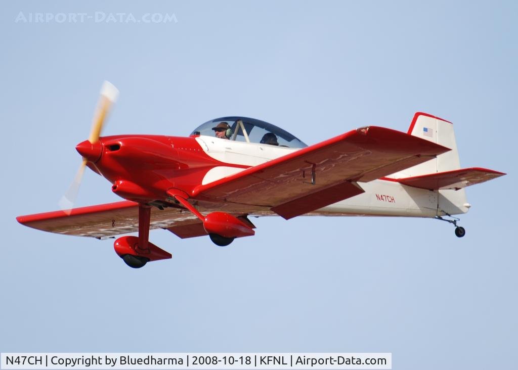 N47CH, Vans RV-4 C/N 2917, On final approach to 17L.