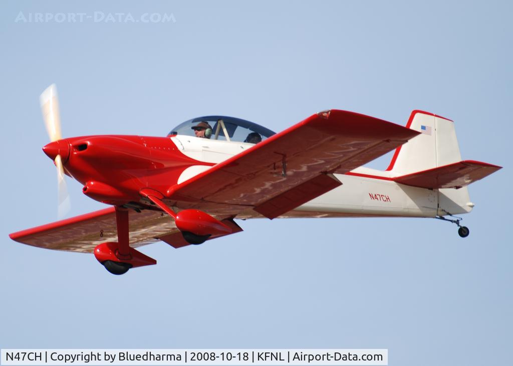 N47CH, Vans RV-4 C/N 2917, On final approach to 17L.