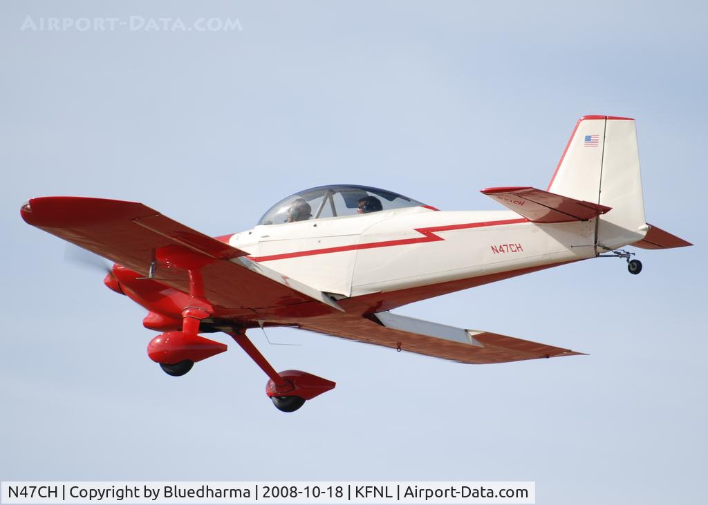 N47CH, Vans RV-4 C/N 2917, On final approach to 17L.