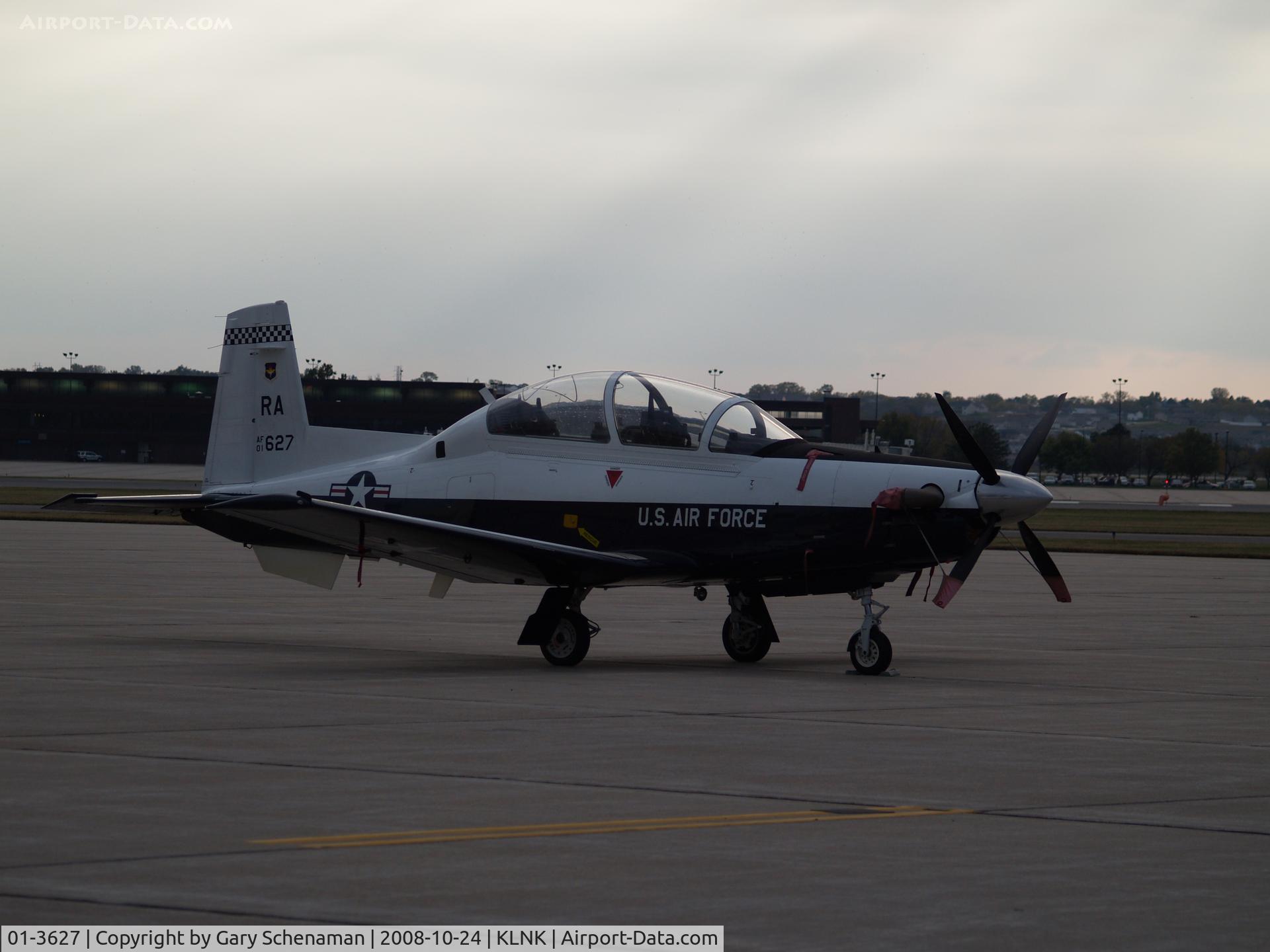 01-3627, 2001 Raytheon T-6A Texan II C/N PT-160, T-6II Texan