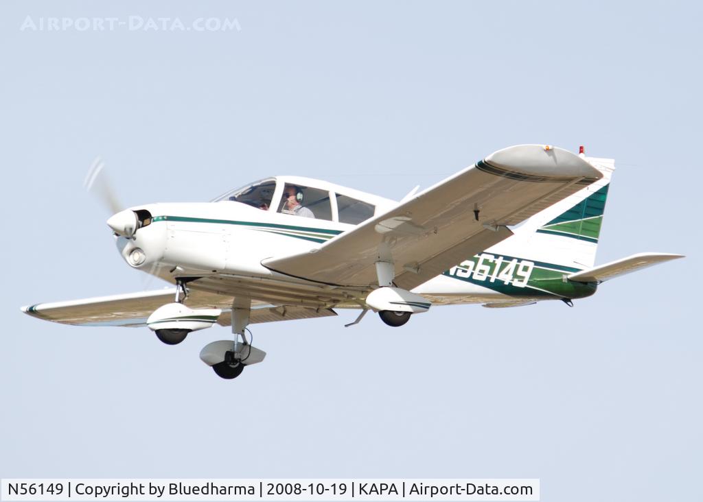 N56149, 1973 Piper PA-28-140 Cherokee C/N 28-7325579, On final approach to 17L.