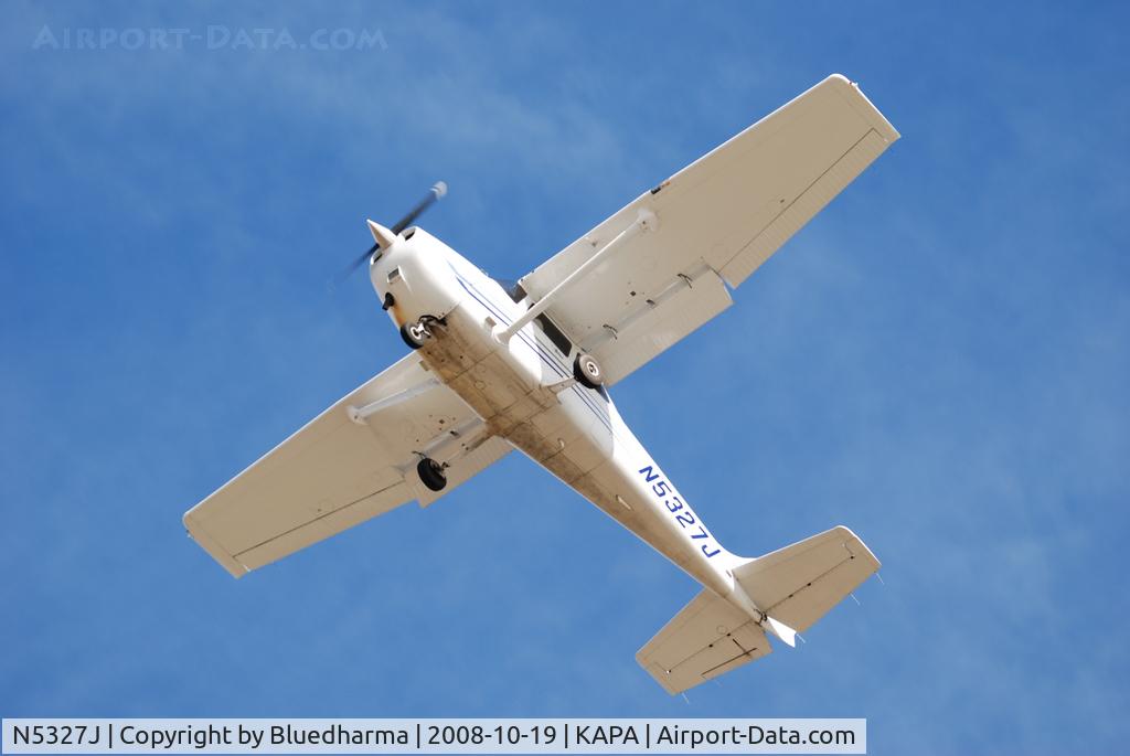 N5327J, 2003 Cessna 172S C/N 172S9356, On final approach to 17L.