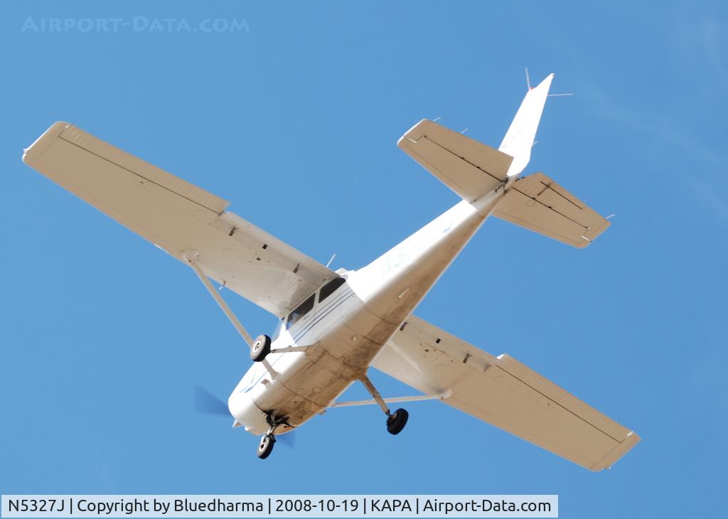 N5327J, 2003 Cessna 172S C/N 172S9356, On final approach to 17L.