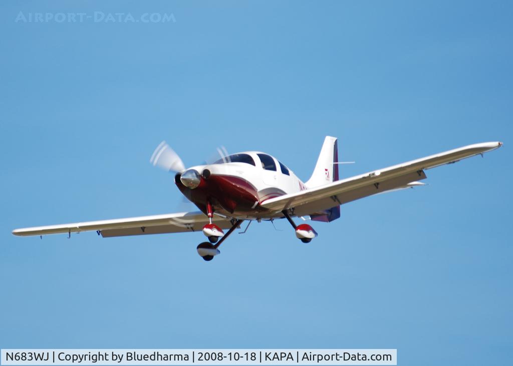 N683WJ, 2008 Cessna LC41-550FG C/N 411040, On final approach to 17L.