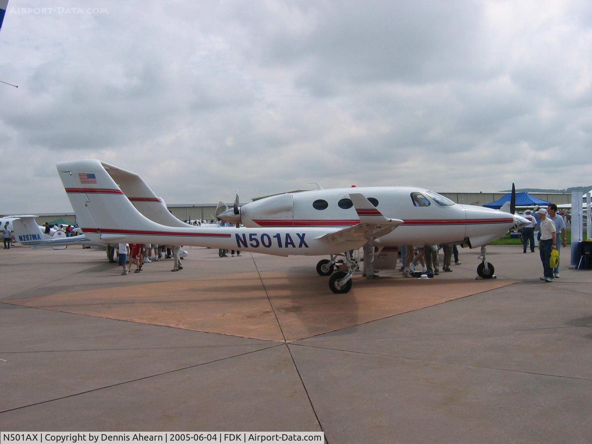 N501AX, 2003 Adam Aircraft A500 C/N 0002, AOPA Open House