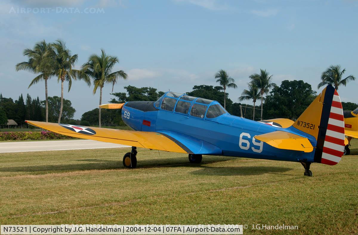 N73521, 1943 Fairchild M-62A-3 Cornell II C/N T43-4450, at Ocean Reef Vintage Weekend
