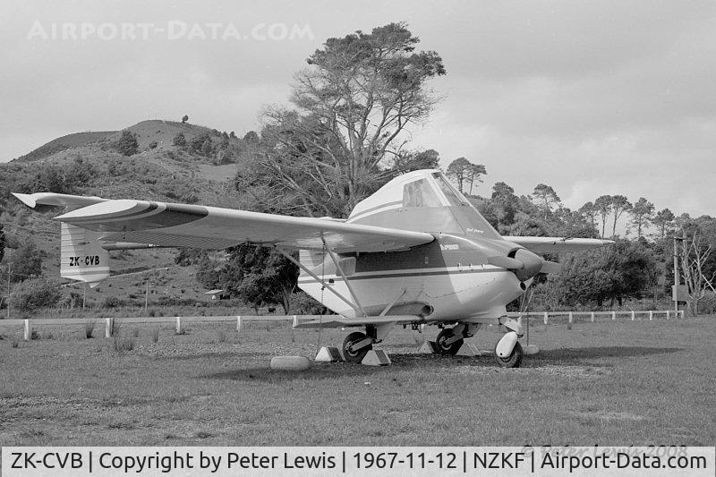 ZK-CVB, Transavia PL-12 Airtruk C/N 1, Barr Bros Ltd., Ardmore