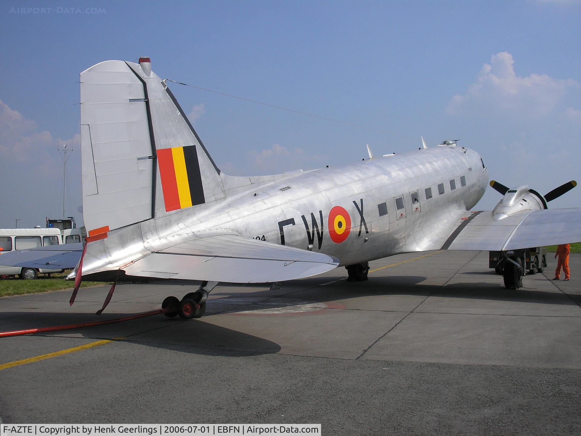 F-AZTE, 1943 Douglas C-47A-1-DL  Skytrain C/N 9172, Belgian Defence Day - Koksijde 2006