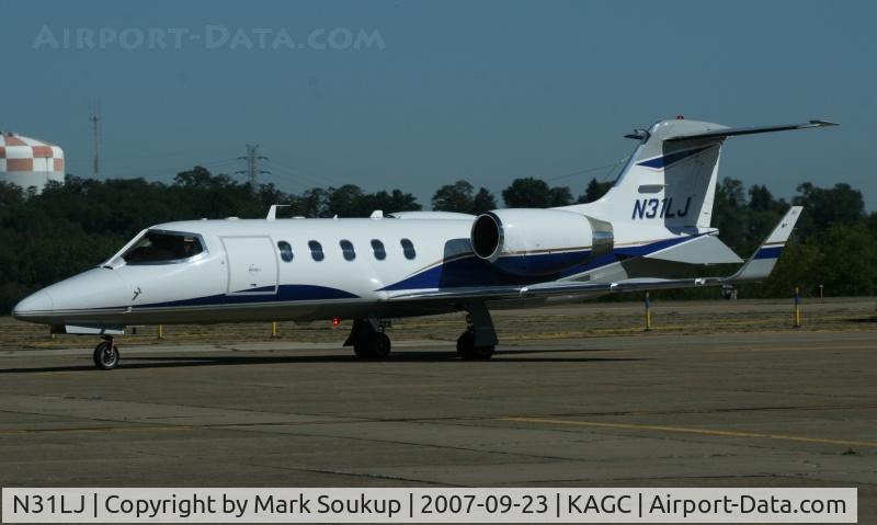 N31LJ, 1994 Learjet Inc 31A C/N 097, N31LJ @ KAGC
