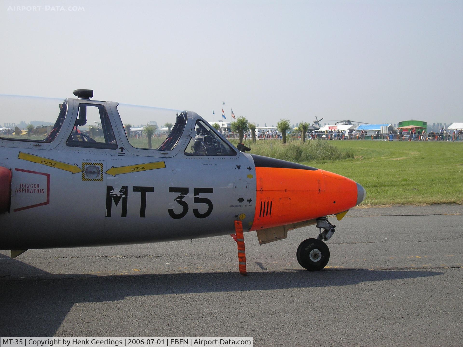 MT-35, Fouga CM-170R Magister C/N 292, Belgian Defence Day - Koksijde