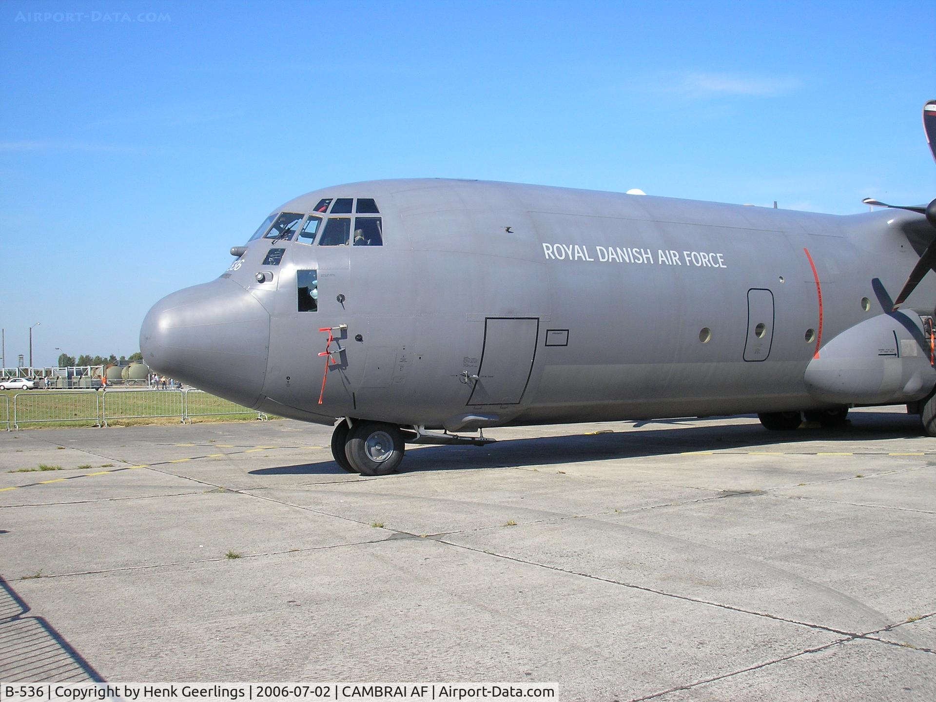 B-536, 2003 Lockheed Martin C-130J-30 Super Hercules C/N 382-5536, French AF Openday  at Cambrai AFB 2006  Norwegian AF