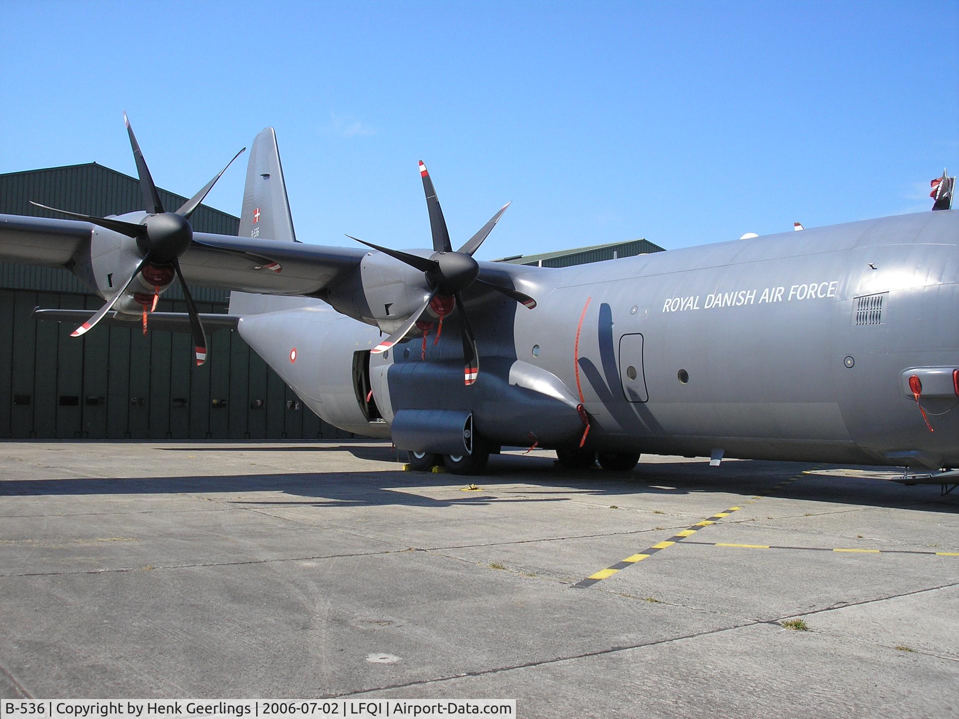 B-536, 2003 Lockheed Martin C-130J-30 Super Hercules C/N 382-5536, French AF Openday  at Cambrai AFB 2006  Norwegian AF