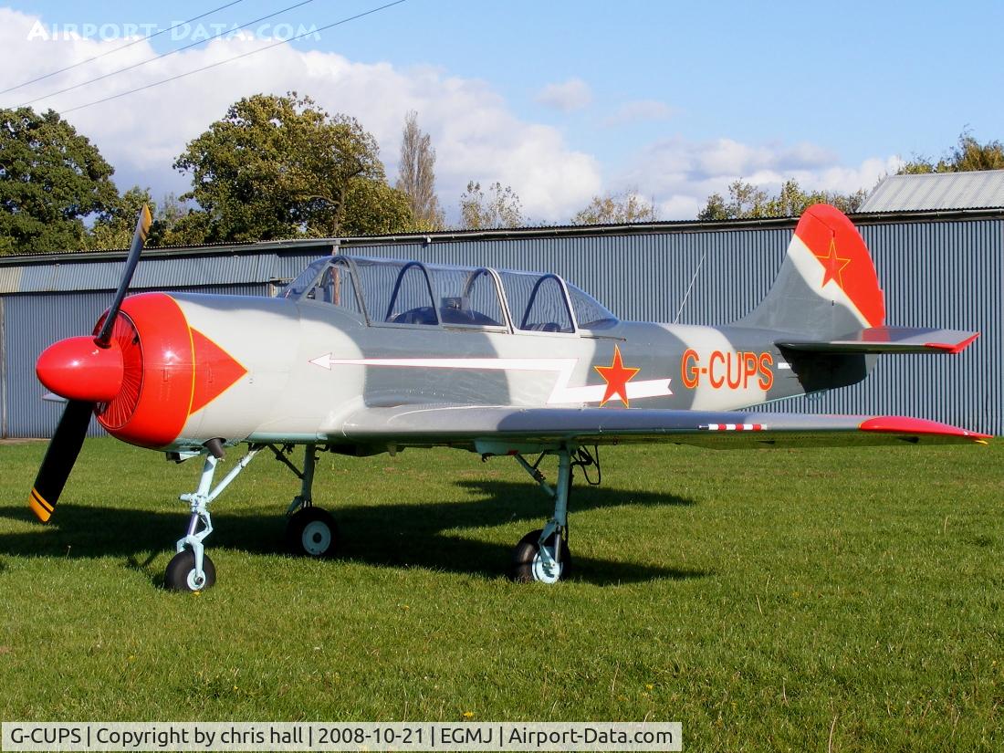 G-CUPS, 1990 Bacau Yak-52 C/N 9010312, Previous ID: LY-AMD
