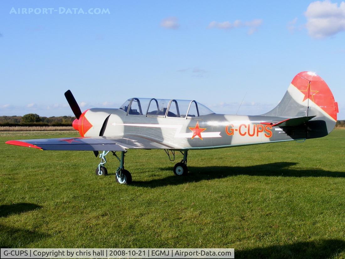 G-CUPS, 1990 Bacau Yak-52 C/N 9010312, Previous ID: LY-AMD
