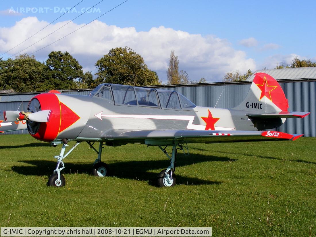 G-IMIC, 1989 Bacau Yak-52 C/N 8910001, Previous ID: RA-02149