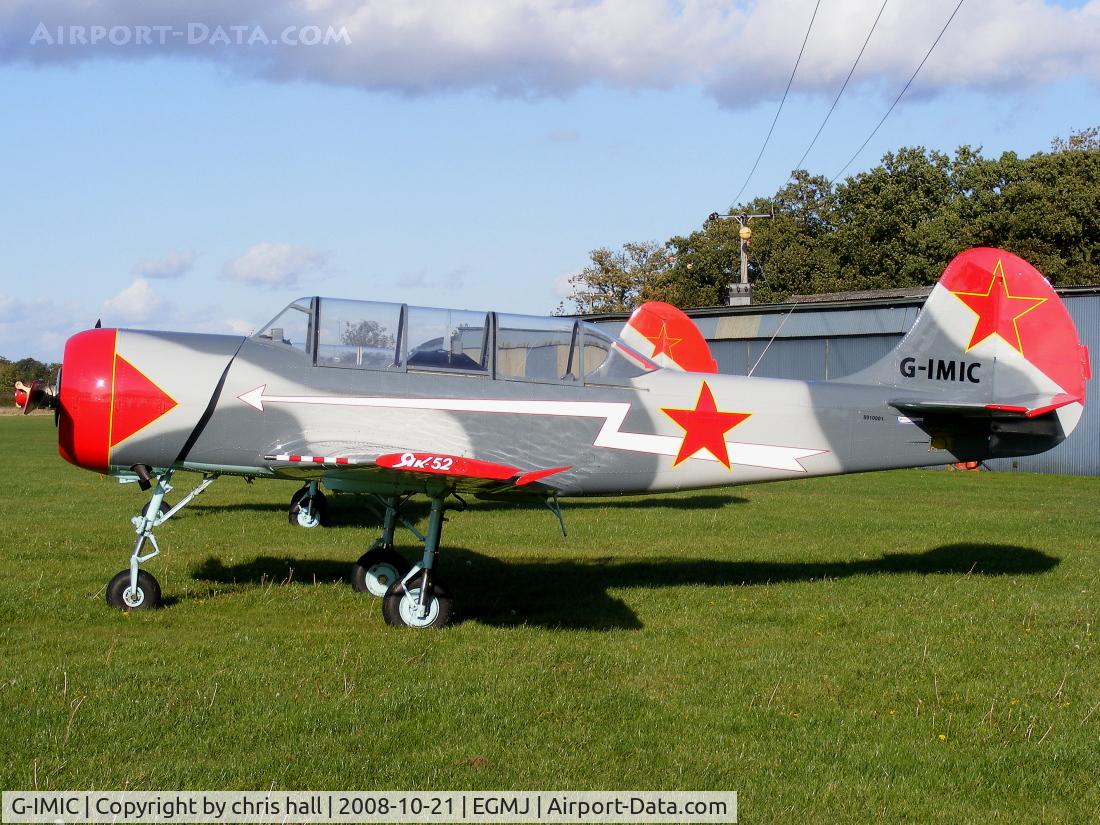 G-IMIC, 1989 Bacau Yak-52 C/N 8910001, Previous ID: RA-02149